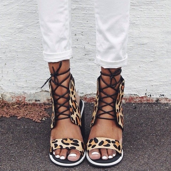 senso leopard shoes